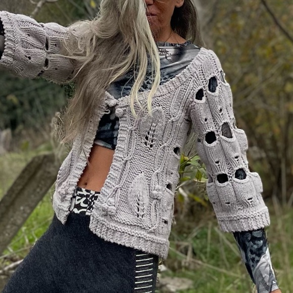 Crew cardigan , Handmade - Picture 9 of 12